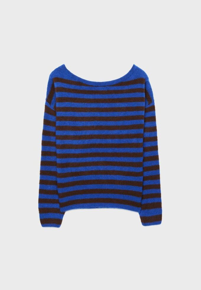 Soft-Touch Knit Boat Neck Sweater Soft-Touch Knit Boat Neck Sweater