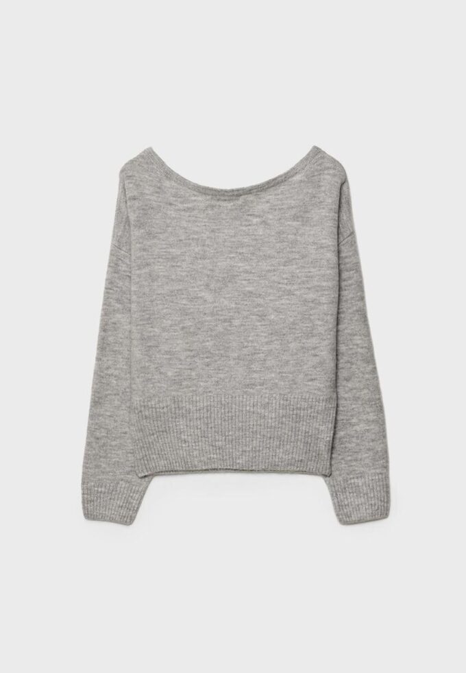 Soft-Touch Knit Boat Neck Sweater Soft-Touch Knit Boat Neck Sweater