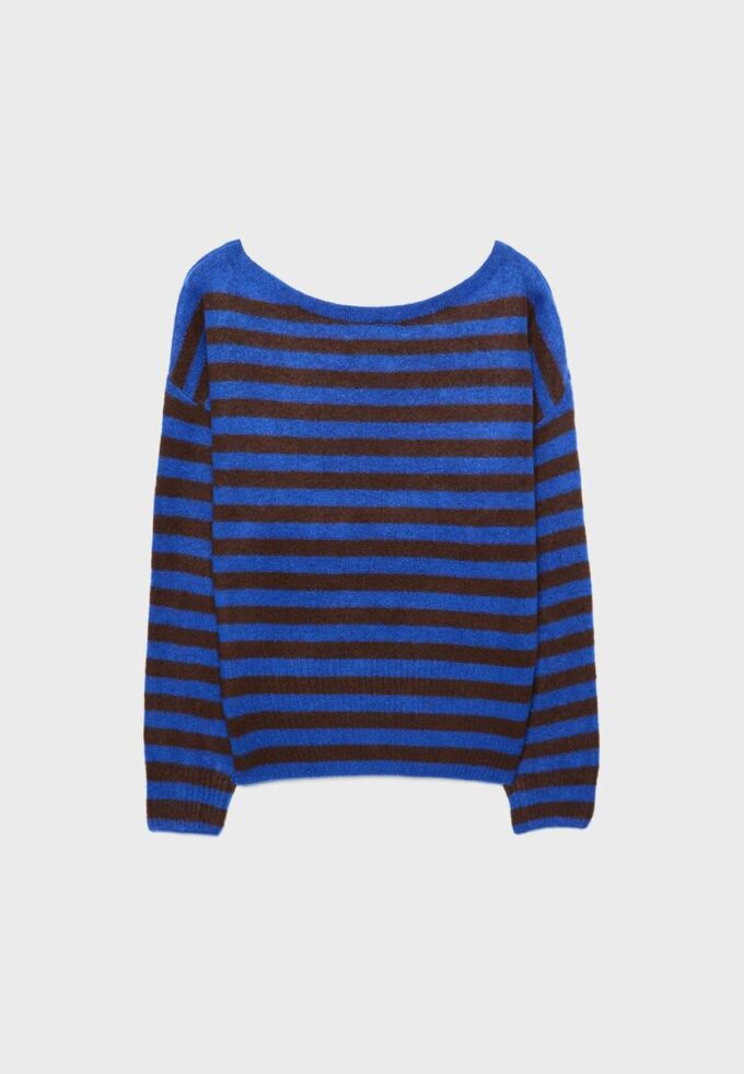 Soft-Touch Knit Boat Neck Sweater Soft-Touch Knit Boat Neck Sweater
