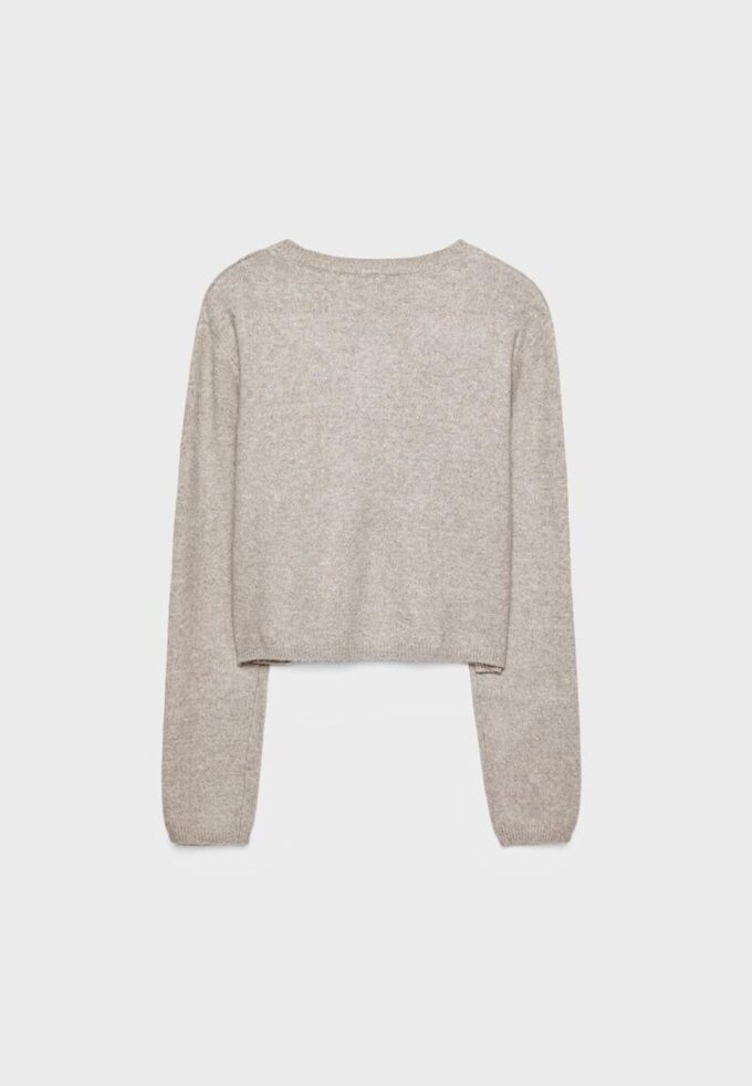 Soft-Touch Knit Cardigan with Buttons Soft-Touch Knit Cardigan with Buttons