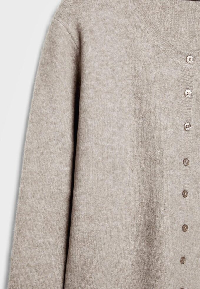 Soft-Touch Knit Cardigan with Buttons Soft-Touch Knit Cardigan with Buttons