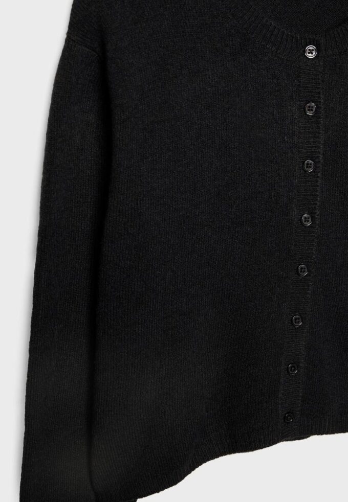 Soft-Touch Knit Cardigan with Buttons Soft-Touch Knit Cardigan with Buttons