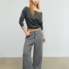 Soft-Touch Off-The-Shoulder Sweatshirt Soft-Touch Off-The-Shoulder Sweatshirt