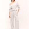 Soft-Touch Off-The-Shoulder Sweatshirt Soft-Touch Off-The-Shoulder Sweatshirt
