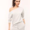 Soft-Touch Off-The-Shoulder Sweatshirt Soft-Touch Off-The-Shoulder Sweatshirt