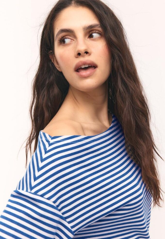 Soft-Touch Off-The-Shoulder Sweatshirt Soft-Touch Off-The-Shoulder Sweatshirt