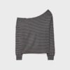 Soft-Touch Off-The-Shoulder Sweatshirt Soft-Touch Off-The-Shoulder Sweatshirt