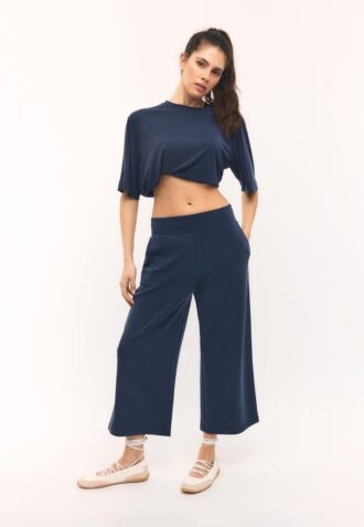 Soft-Touch Oversize Turtleneck