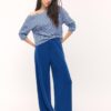 Soft-Touch Palazzo Jogger Trousers