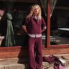 Soft-Touch Palazzo Jogger Trousers