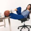 Soft-Touch Palazzo Jogger Trousers