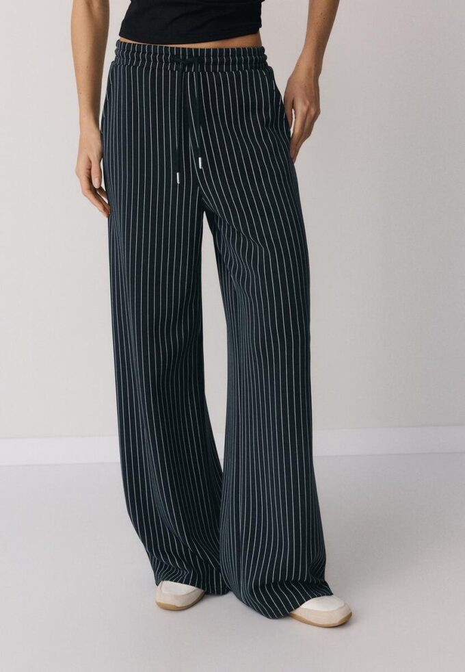 Soft-Touch Palazzo Jogger Trousers Soft-Touch Palazzo Jogger Trousers