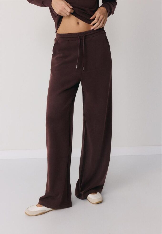 Soft-Touch Palazzo Jogger Trousers Soft-Touch Palazzo Jogger Trousers