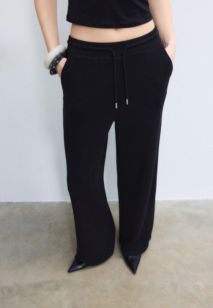 Soft-Touch Palazzo Jogger Trousers Soft-Touch Palazzo Jogger Trousers