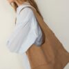 Soft Touch Shoulder Bag with Zips