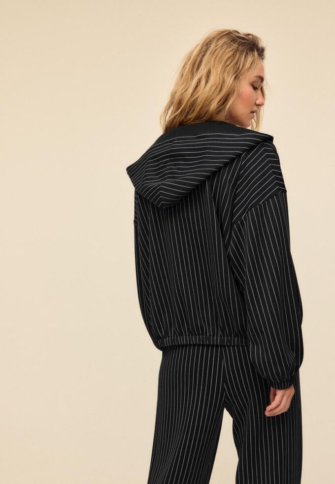 Soft-Touch Striped Sweatshirt Soft-Touch Striped Sweatshirt