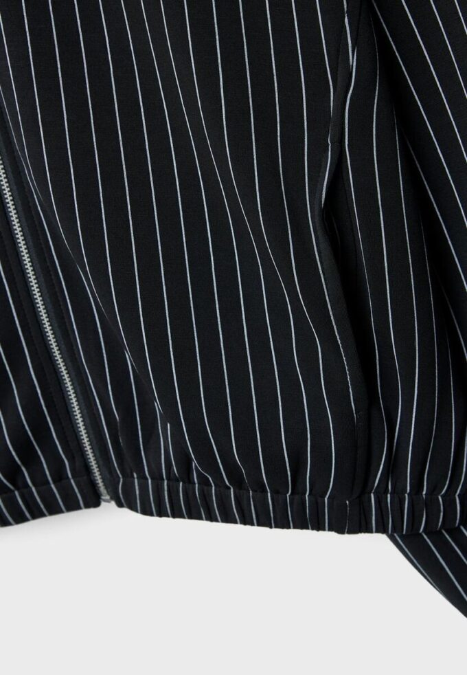 Soft-Touch Striped Sweatshirt Soft-Touch Striped Sweatshirt