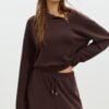 Soft-Touch Sweatshirt with Side Zip Soft-Touch Sweatshirt with Side Zip
