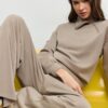 Soft-Touch Sweatshirt with Side Zip Soft-Touch Sweatshirt with Side Zip