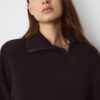 Soft-Touch Sweatshirt with Side Zip Soft-Touch Sweatshirt with Side Zip