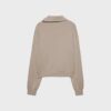 Soft-Touch Sweatshirt with Side Zip Soft-Touch Sweatshirt with Side Zip