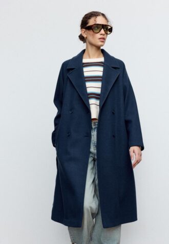 Soft-Touch Trench Coat