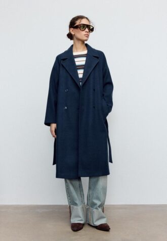 Soft-Touch Trench Coat