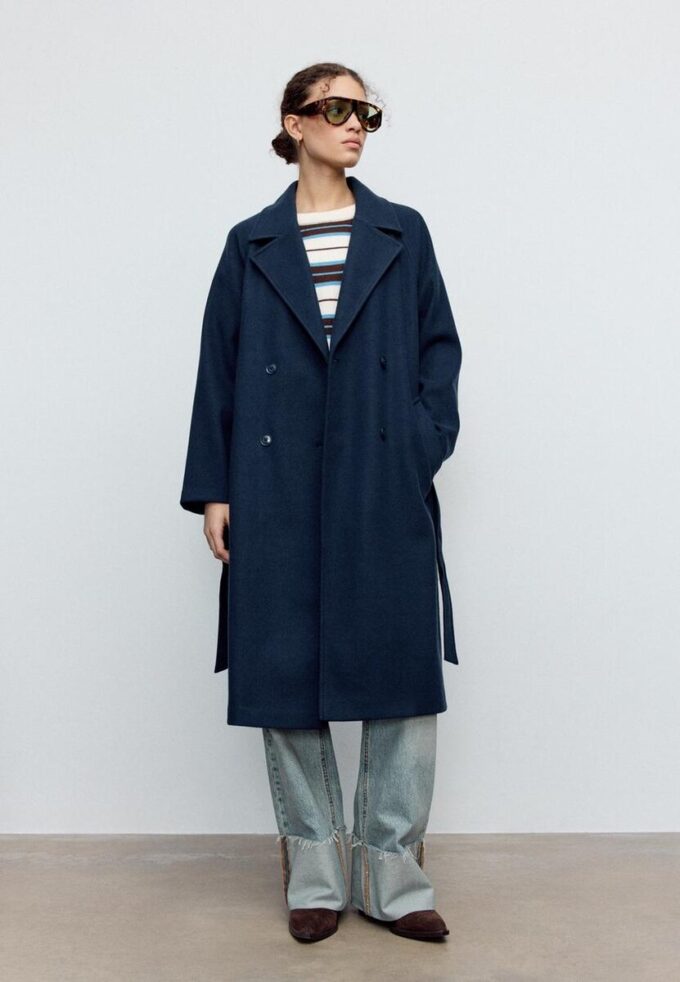 Soft-Touch Trench Coat