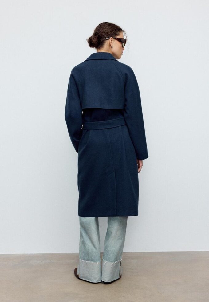 Soft-Touch Trench Coat