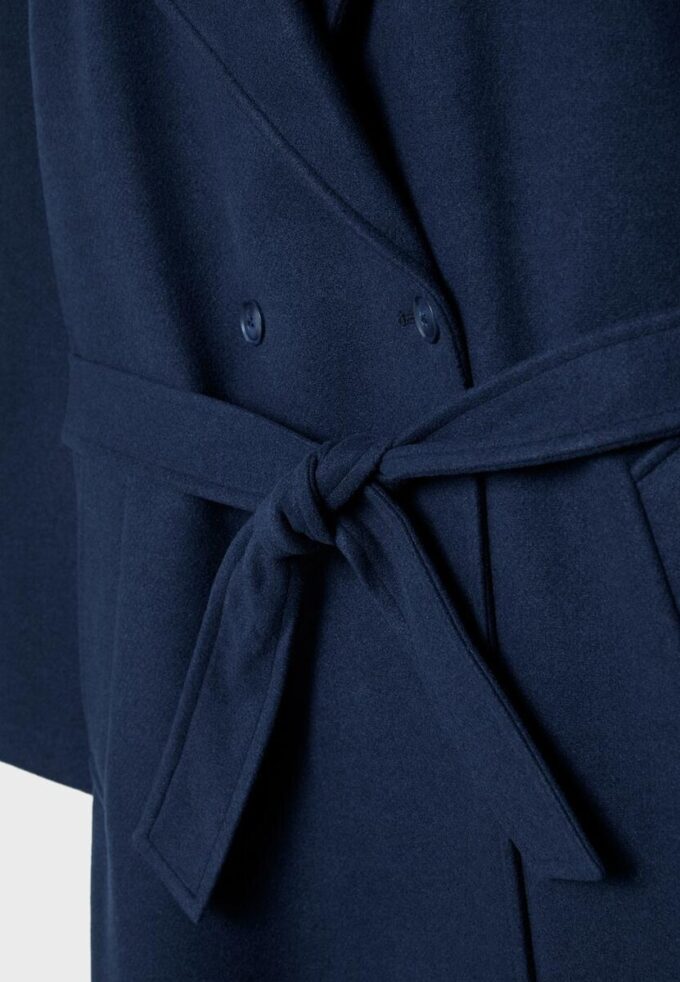 Soft-Touch Trench Coat