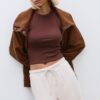 Soft-Touch Wide-Leg Jogger Trousers with Front Seam Detail Soft-Touch Wide-Leg Jogger Trousers with Front Seam Detail