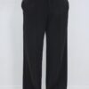 Soft-Touch Wide-Leg Jogger Trousers with Front Seam Detail Soft-Touch Wide-Leg Jogger Trousers with Front Seam Detail