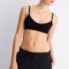 Soft-Touch Wide-Leg Jogger Trousers with Front Seam Detail