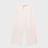 Soft-Touch Wide-Leg Jogger Trousers with Front Seam Detail Soft-Touch Wide-Leg Jogger Trousers with Front Seam Detail