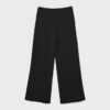 Soft-Touch Wide-Leg Jogger Trousers with Front Seam Detail