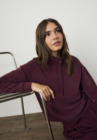 Soft-Touch Zip-Up Sweatshirt