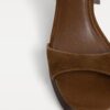 Split Leather Platform Sandals