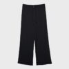 Straight-Leg Creased-Effect Trousers