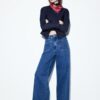 Straight-Leg Jeans with Pockets