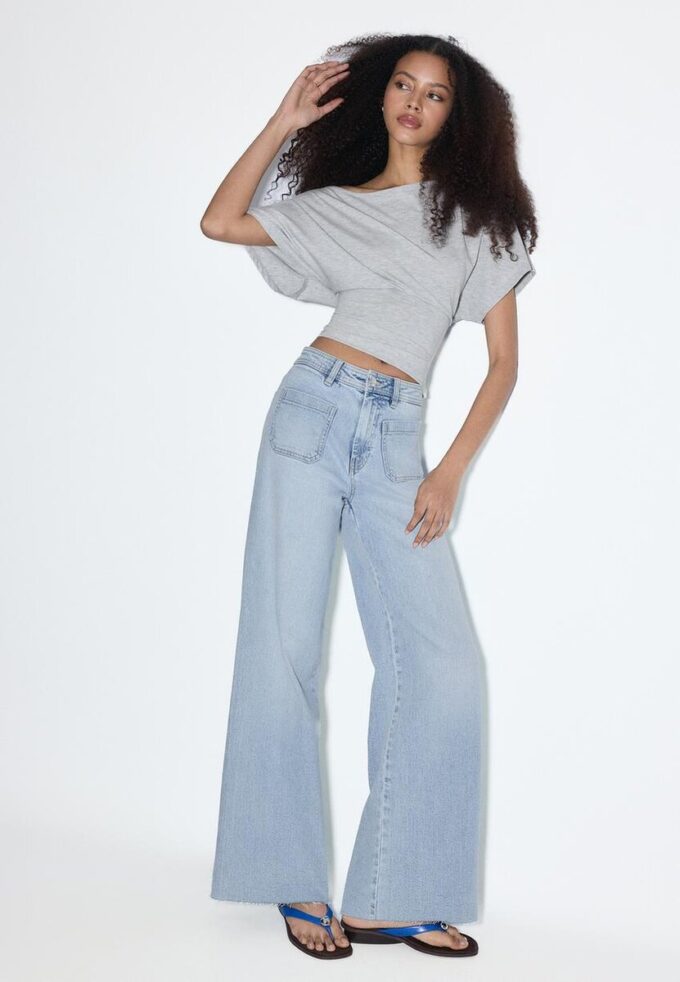 Straight-Leg Jeans with Pockets Straight-Leg Jeans with Pockets