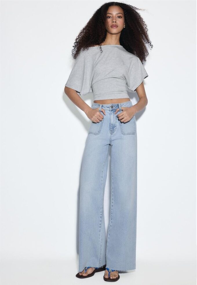 Straight-Leg Jeans with Pockets Straight-Leg Jeans with Pockets