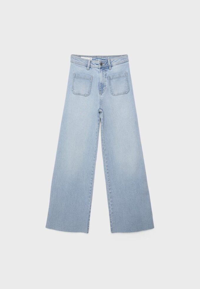 Straight-Leg Jeans with Pockets Straight-Leg Jeans with Pockets