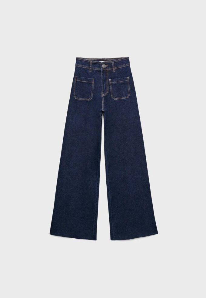 Straight-Leg Jeans with Pockets Straight-Leg Jeans with Pockets