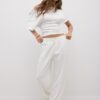 Straight-Leg Linen-Look Trousers Straight-Leg Linen-Look Trousers