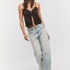 Strappy Satin Lace Top Strappy Satin Lace Top