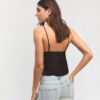 Strappy Satin Lace Top Strappy Satin Lace Top