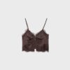 Strappy Satin Lace Top Strappy Satin Lace Top