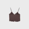 Strappy Satin Lace Top Strappy Satin Lace Top