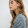 Striped Cropped Blazer Striped Cropped Blazer