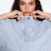 Striped Denim Jacket